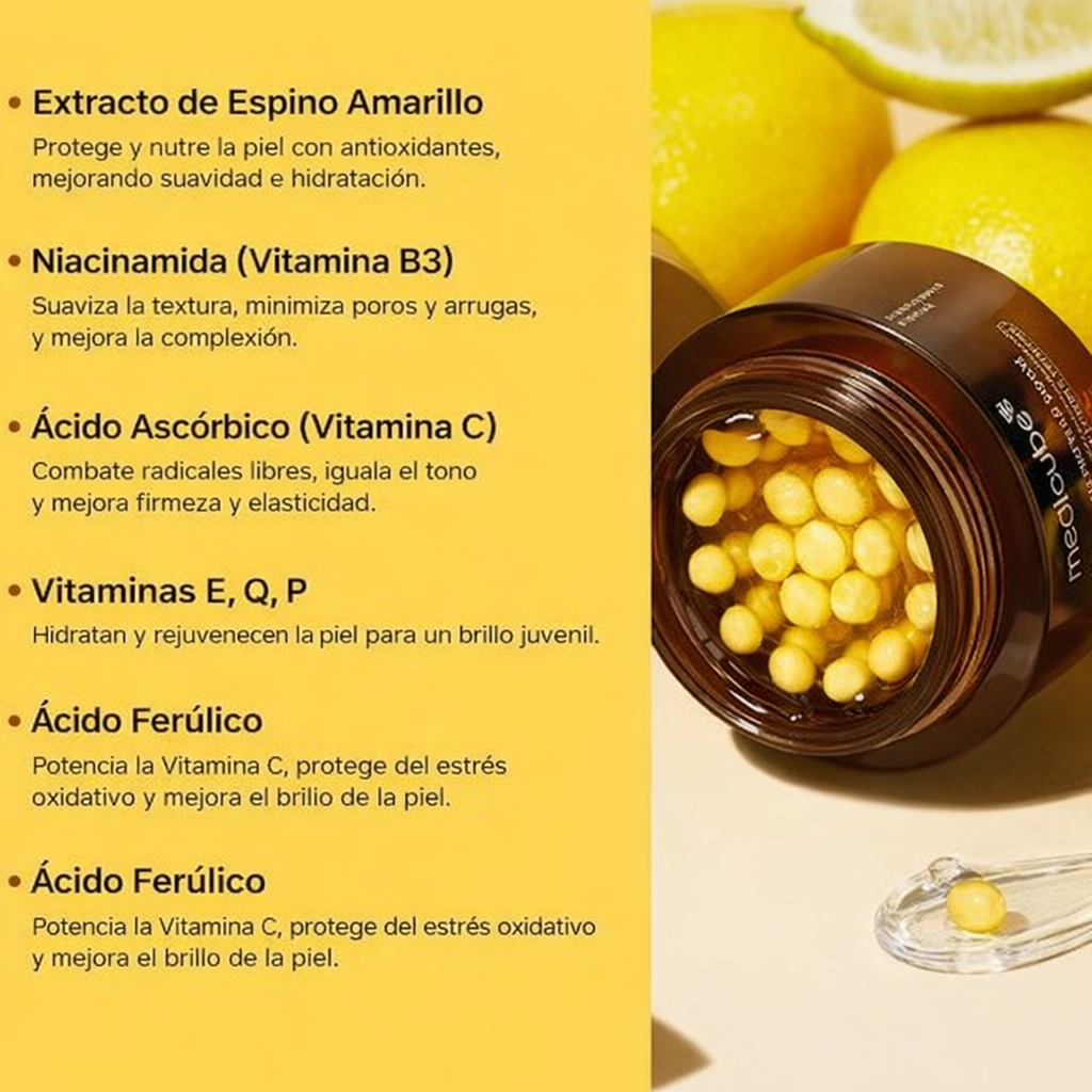 KIMÉ Golden C Capsules™ | Con cápsulas activas de Vitamina C