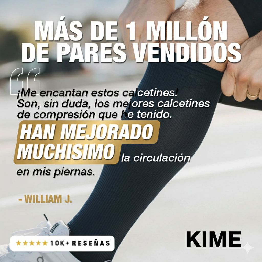 KIME MedixCore™ – Calcetas Terapéuticas de Alto Rendimiento