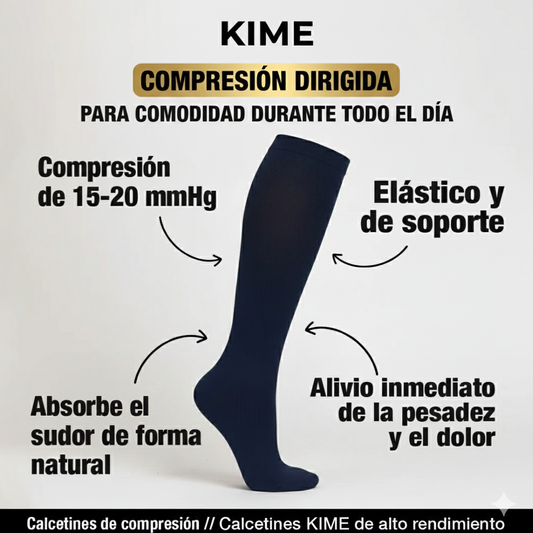 KIME MedixCore™ – Calcetas Terapéuticas de Alto Rendimiento
